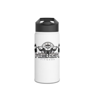 Fitness-Themed Stainless Steel Water Bottle, Gym Water Bottle, Sports Hydration Bottle, Workout Hydration Container, Durable Fitness [...]
